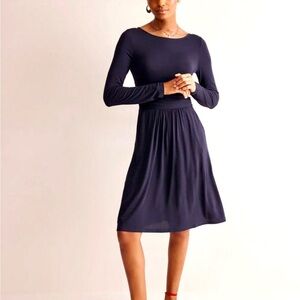 Boden Thea Rayon Jersey Dress With Pockets 6